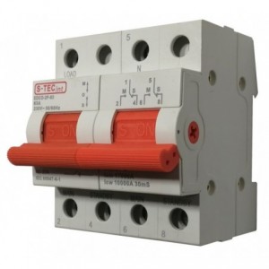 Change Over Switch D/R 63A 2POLES 3POSITIONS EDCO-2P-63 63A