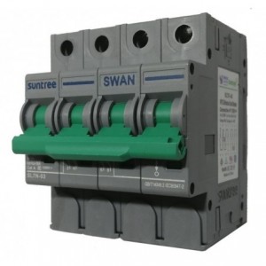 DC Circuit Breaker 32A 4P 1200V C-CURVE SL7N-63-432
