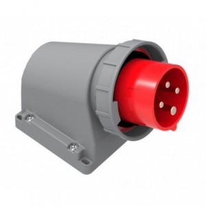 Wall Mounted Plug 16A 415V 3P+E IP67 BC1-1504-7236