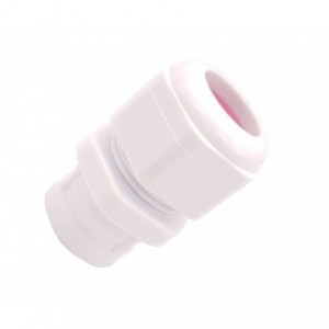 WHITE COMPRESSION GLAND PH20mm CAB6.5-12mm PUSH-ON 9811248