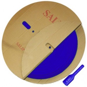SLEEVING HEATSHRINK 0.8mm BLUE - 400m/REEL S-901-600-0.8MM-BL-T400 *REEL*
