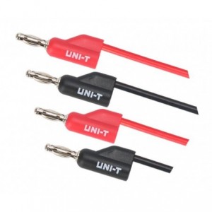 MULTIMETER PROBE BANANA PLUG TEST LEADS SET 100mm UT-L10