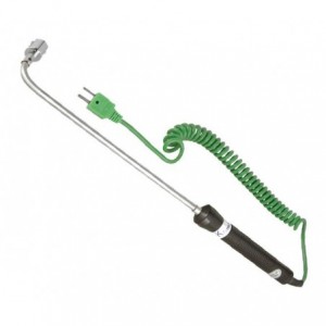 K-TYPE SURFACE TEMP THERMOCOUPLE R/A -50-500 DEG 200mm UT-T07
