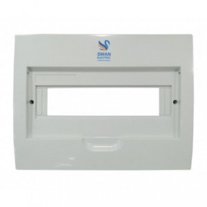 12W PVC DB COVER PLATEONLY WHITE 279x222mm DB-ADD3-12W-CVR