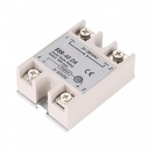 Solid State Relay IN3-32VDC- OUT24-380VAC 40A SSR-40DA