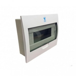 Db Board 10W PVC Flush For Samite PVC Tray No Breakers DB-SS-10W-PF