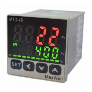PID TEMPERATURE CONTROLLER 48x48mm MTD-48-562-C-1-96-K-N