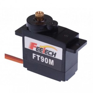 MOTOR SERVO 280-DEG 6V 150mA 23x12x25.5mm FT90M-FB