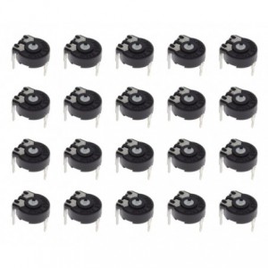 Preset Potentiometer 10MM T-ADJ Scr 3K0 - 500/BOX PT10LV10-302A2020-S