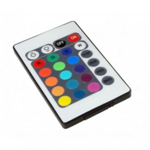 24 Key Infrared Remote Control For RGB LED Controller COM-00759