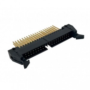 Header Pcb Straight 14-W EJECT-LEVER Long Pcb Pins SCP14W1