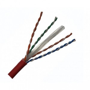 CAT6E 8C Stranded Unshielded Red Cable - Debulk H726UTP-RD