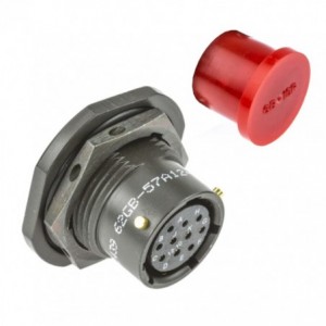 Circular Connector Socket Mil Spec SIZE-12 10W 62GB-57A12-10SN