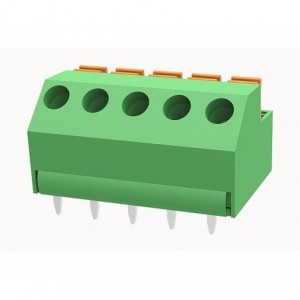 PCB SPRING TERMINAL BLOCK 5W PITCH5.08mm GREEN DG237-5.08-05P-14-00Z(H)