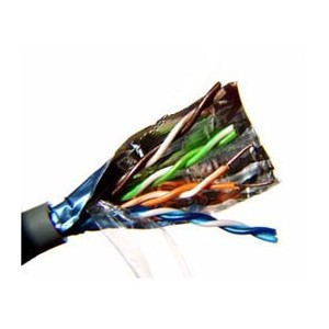 CAT5E Ftp Ethernet Cable Cca 8C Solid Grey - Debulk CAB-FT5004E