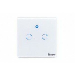 2-WAY Smart WIFI Touch Panel / Switch T1-UK-2CH