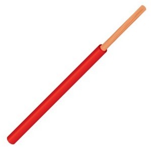 WIRE M/S CSA1.0 O2.7 RED - 1m 760324C1