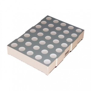 LED DOTS DISPLAY MATRIX 5x7 RED CC CH50mm LJ2051-11