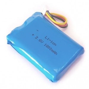 BATTERY CELL Li-ion 3V6 1.8Ahr 50x34x10mm 103450 *A*