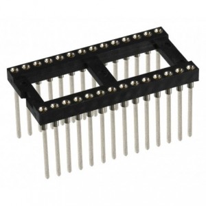 Ic Socket 0.6 32W Tulip Rnd W/W - Open ISMW32T2-06 - Open