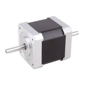 STEPPER MOTOR NEMA-14 35x35x34mm DUAL SHAFT OK35STH34-1004B