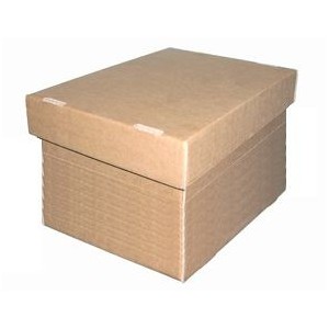 BOX SQU 2P A4 INT300x215x220mm DIE CUT BOX202488