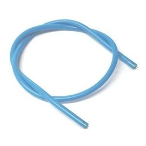 WIRE SOLID TINNED OD1.6mm BLUE - 250mm PCS UL1007-SOLID-AWG22-BLUE