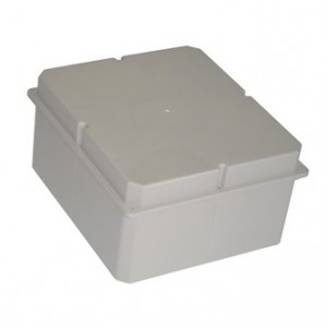 IP65 ABS ENCLOSURE 345x315x175 GREY FIXED LID EHJ16-XFL