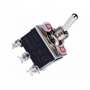 Toggle Switch 15A 250VAC Dptt ON-OFF-ON C5-23B