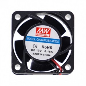 AXIAL COOLING FAN BALL-BEARINGS 12V 0.18A 40sqx20mm CHA4012BH-W20D