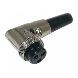 M16 Socket R/A 3-PIN For Microphone M590300B