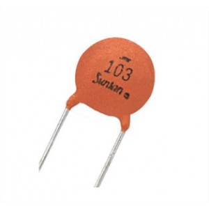 CERAMIC DISC CAPACITOR Y5U 33nF 50V P5 TS15001H333MSBUB0R