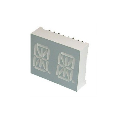 ALPHANUMERIC LED DISPLAY CC GREEN 13mm LC5422-11EWRN - GeeWiz