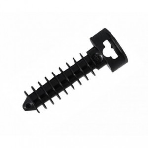 PLUG - CABLE FIXING BLACK 8mm - DEBULK EH1B8