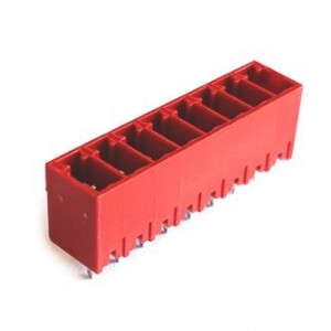 Header Str PCB-MNT 08P Closed Red 15EDGVC-3.5-08P-16-00AH
