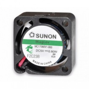 5VDC AXIAL FAN 17sqx8mm VAPO 8.9CFM 3-WIRE LEAD MC17080V1-000-G99