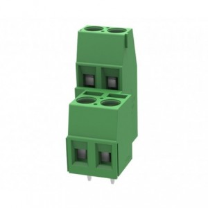 Terminal 4W 5.00 Double Deck 18A 250V DG500A-5.0-04P-14-00AH
