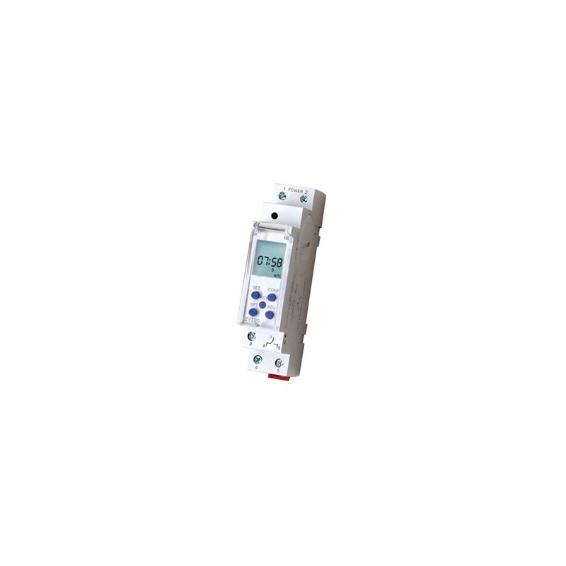 220VAC Timer Digital LCD 24HR/7DAY D/R 10A ZYT20A Xpb - GeeWiz