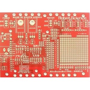 Pcb AFRODUINOBOT2 Pro Shield For Arduino Uno. PC13-004-01 *a*