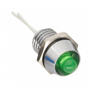 5mm CONCAVE CHROME LED HOLDER LTY-M8DZ CC