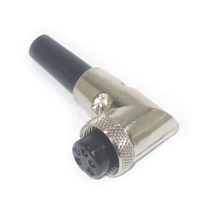M16 Socket R/A 5-PIN For Microphone M590300D