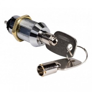 Keyswitch Spst ON-OFF 1-KEYPULL 90D Large Round Keydiff B0860 ( Diff Keys )