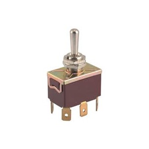 Large Toggle Switch Dpdt ON-OFF-ON Screw Terminal B067FP