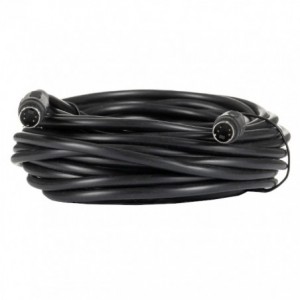 Lead MINI Din PLUG-PLUG 4PIN 1.5M Black L46020