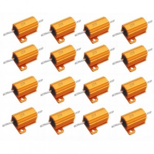 Resistor 25W Aluminum W/W 5% 2K2 - 20/BOX 25W-2K2-J