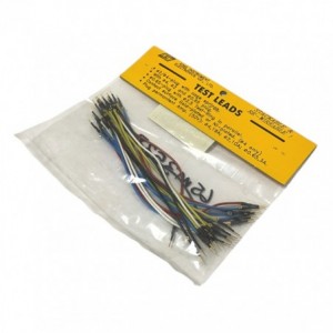 2mm BANANA PLUG TO PIN TEST LEAD 10-SET 300mm KLG-0.65-2-30/H