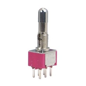 MINI Toggle Switch Dpdt ON-OFF-ON Pcb T812BLKCQEHZ5