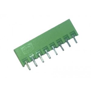 PCB STRAIGHT HEADER 8W P3.81mm HC501-3.81-08P