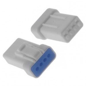 CONNECTOR HOUSING SOCKET 4W IP67 P2mm 3A 04R-JWPF-VSLE-S