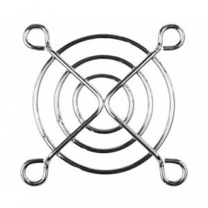 FINGER GUARD IN CHROME METAL FOR 70mm FAN 230297